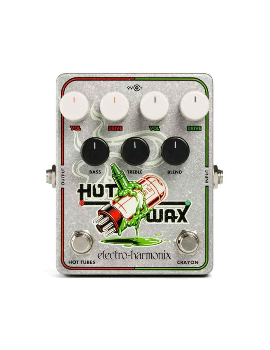 Electro Harmonix Hot Wax Pedal Efectos Overdrive Hot Wax Dual Overdrive