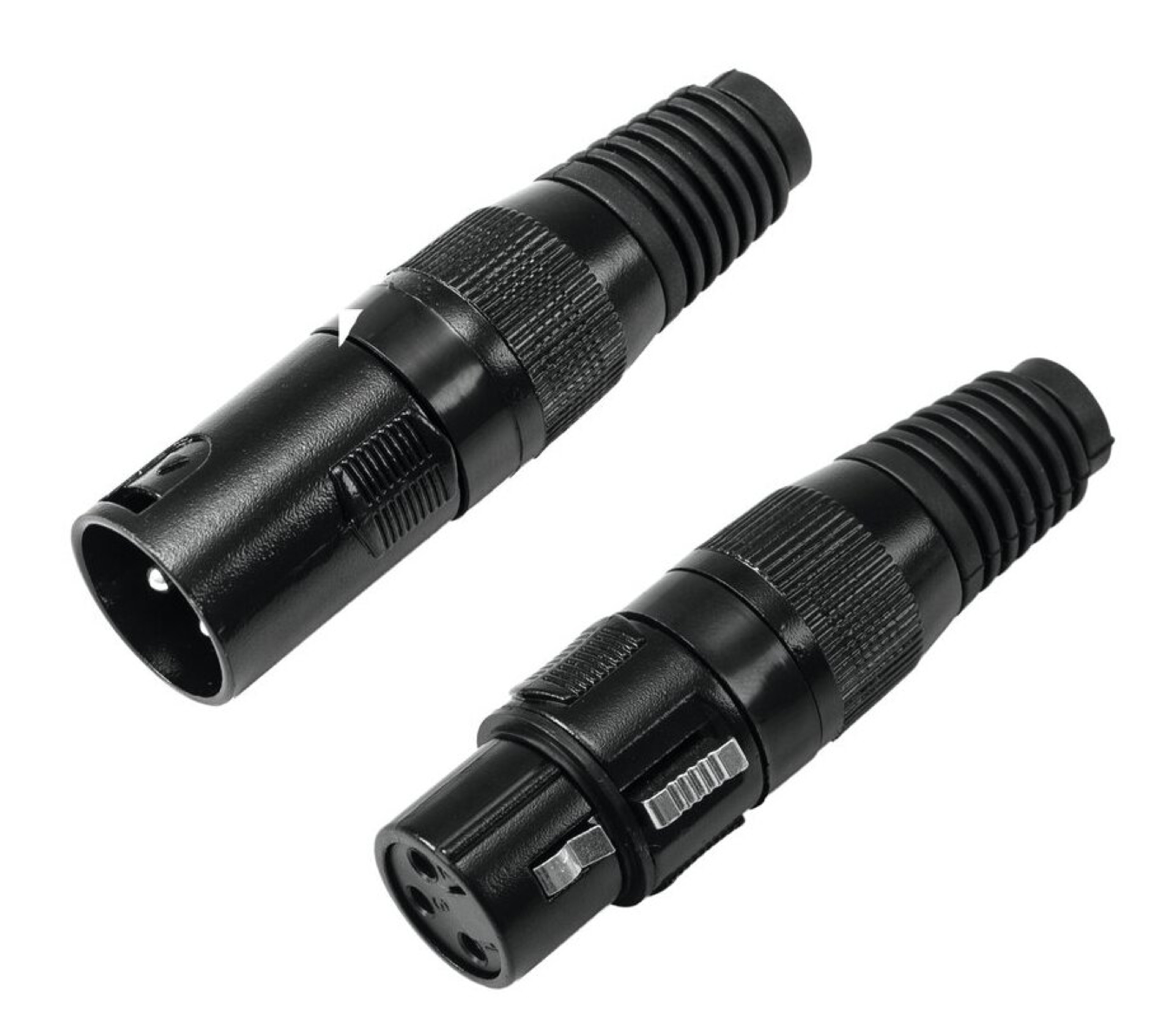 Omnitronic Juego de Enchufe/Toma XLR 3 Pines Negro x5 Juego de Enchufe/Toma XLR 3 Pines Negro