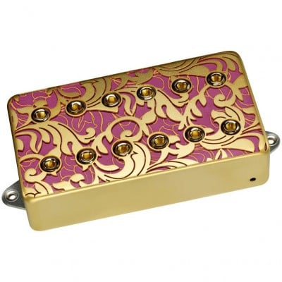 DiMarzio DP287FSGPK Utopia Pastilla para Guitarra Eléctrica F-Spaced Gold/Pink DP287FSGPK