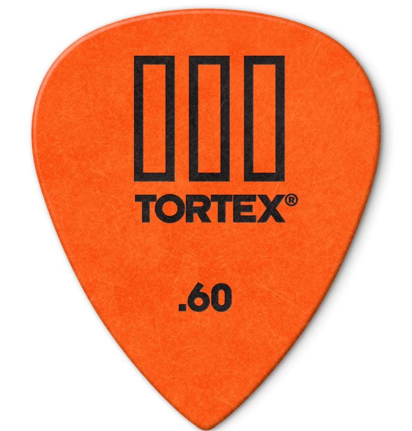Dunlop Tortex TIII de 0,60 mm Pack 12 Un. 462P60