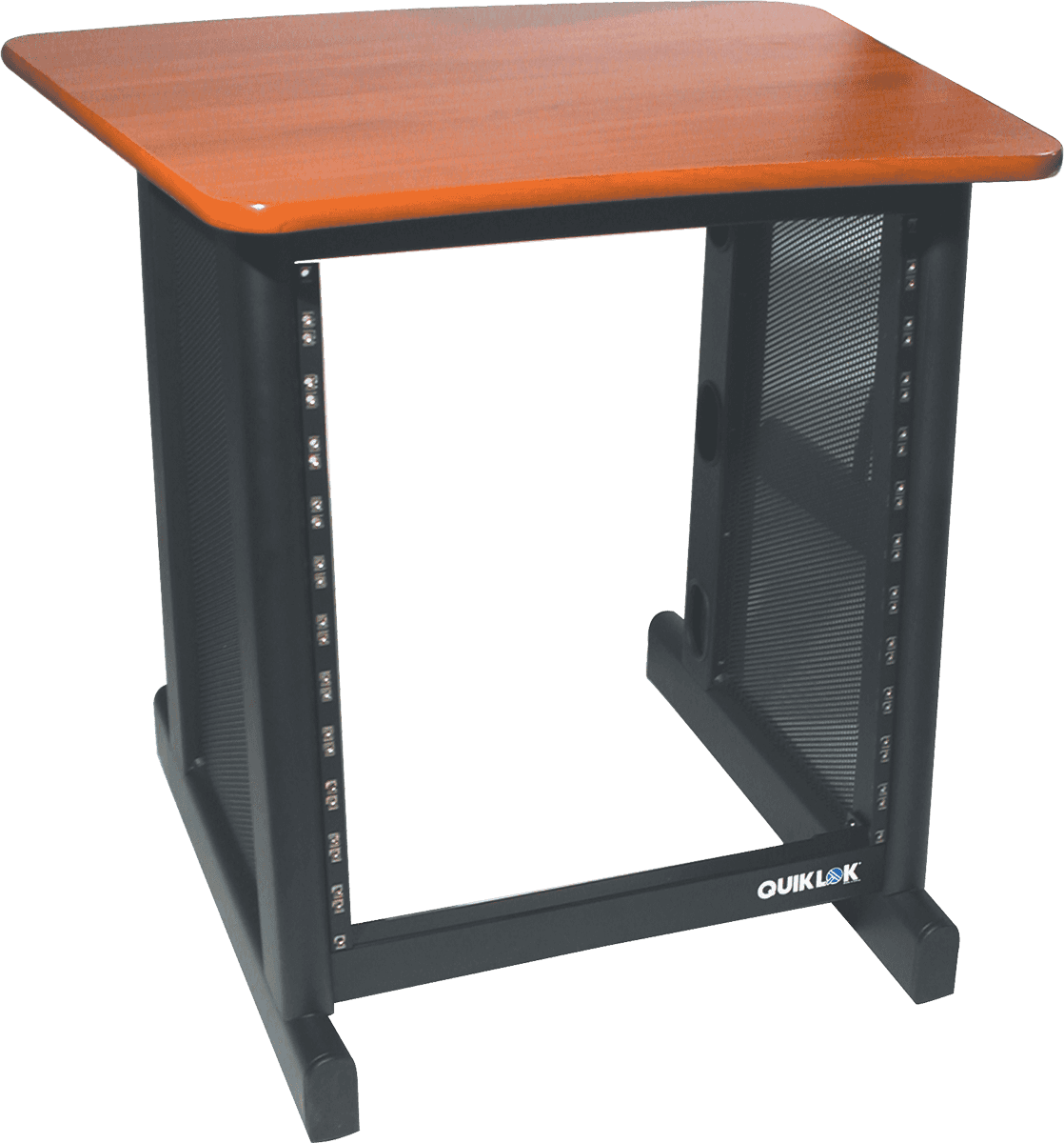 Quik Lok Z-612CY Soporte para Rack con Bandeja Superior 12U Z-612CY