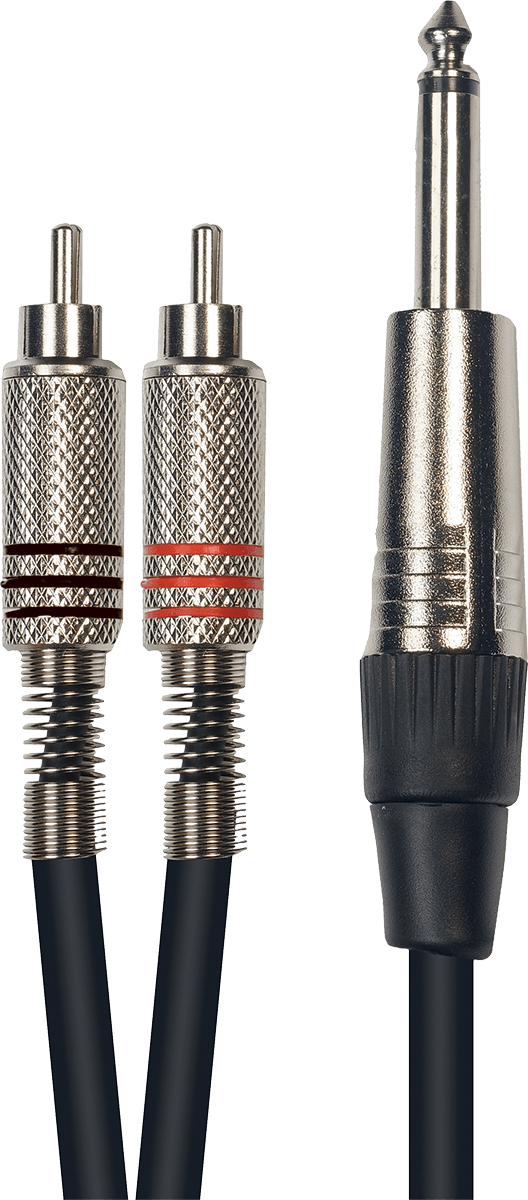 Yellow Cable ECO-K02-3 Cable de 3 Metros RCA Macho a Jack Macho Mono ECOK02-3