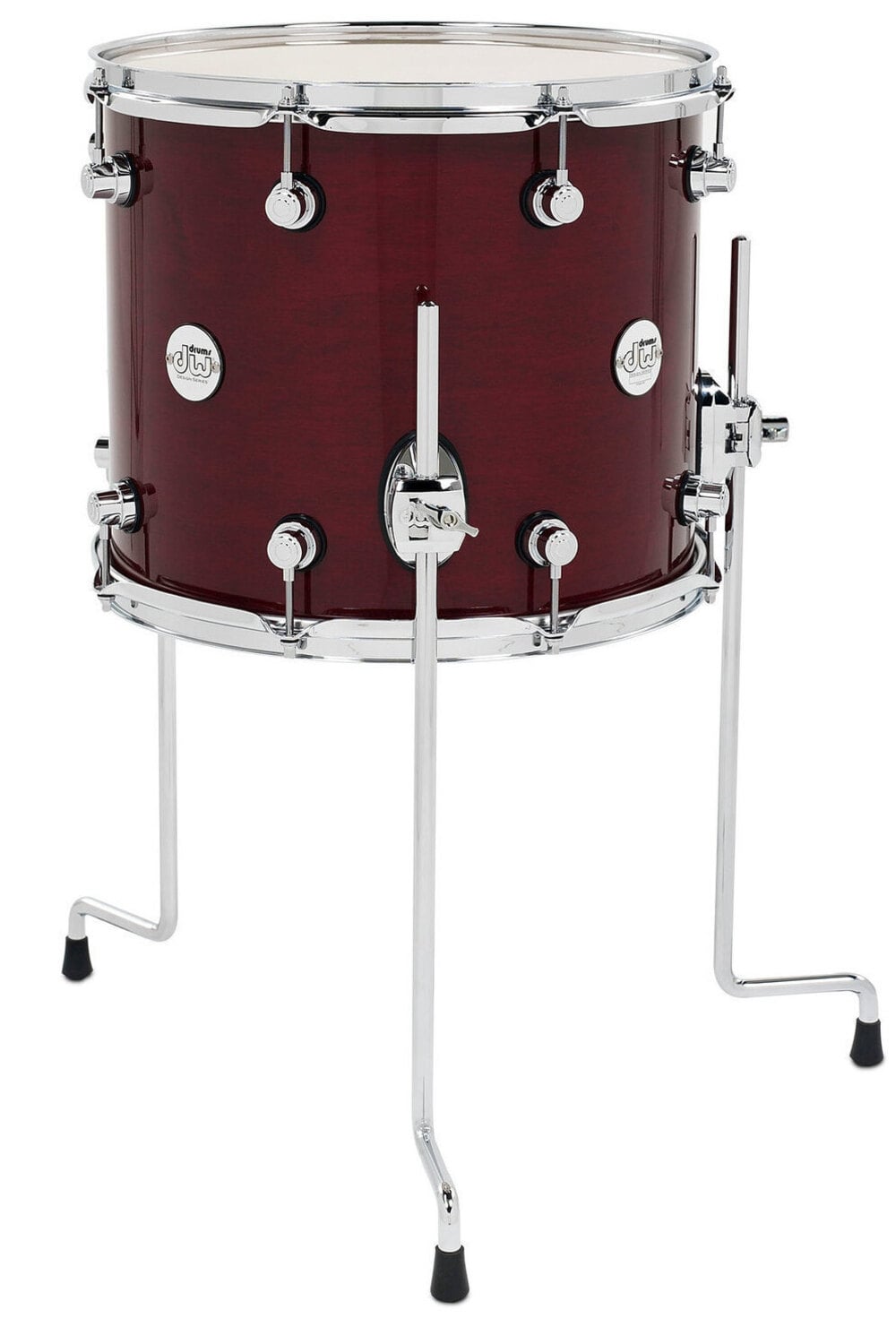 Drum Workshop DDLG1214TTCS Tom Base Design Cherry Stain DDLG1214TTCS