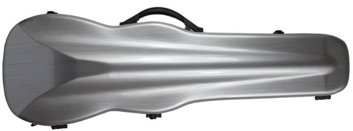 Amadeus EVR44GR Estuche De Violín De Fibra Gris Plata 4/4 EVR44GR