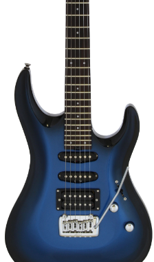 Aria Macmbl Guitarra Mac-Std Azul Metalizado MACMBL