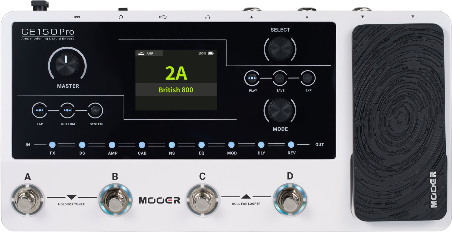 Mooer GE150 PRO Pedalera Multiefectos GE150 PRO