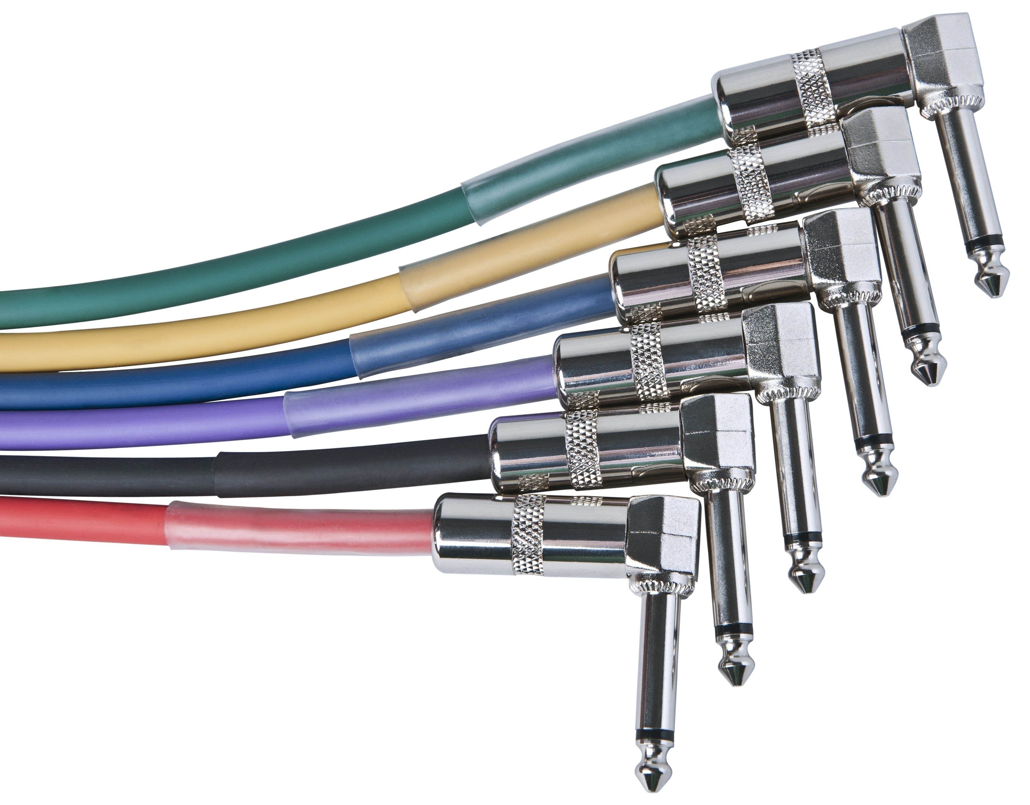 Joyo Cm-05 - Pack De 6 Latiguillos Para Guitarra De 30 Cm. cm-05