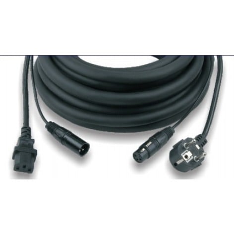 Soundsation Cable combinado de señal de audio y alimentación eléctrica PF100-5 pa PF100-5