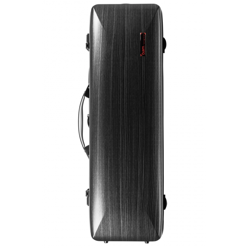 Bam Estuche violí  Hightech rectangular 2018XL 4/4 Lazure black Negro laz ACEVBA2018XLLB