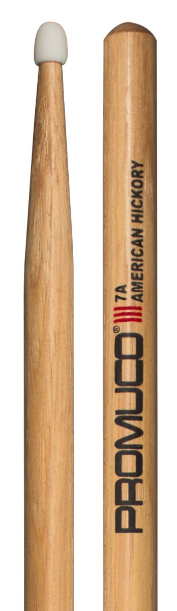Promuco Baquetas  Premium Hickory (Nogal) Nylon 7A 1801N7A