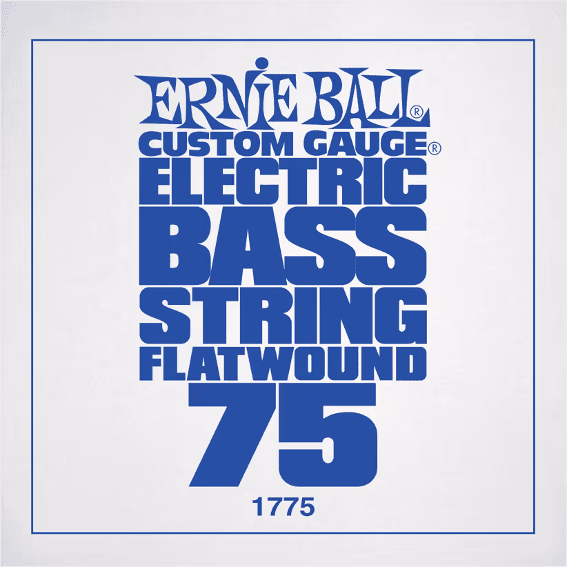 ERNIE BALL Cuerda Bajo Slinky Flatwound .075 CEB1775