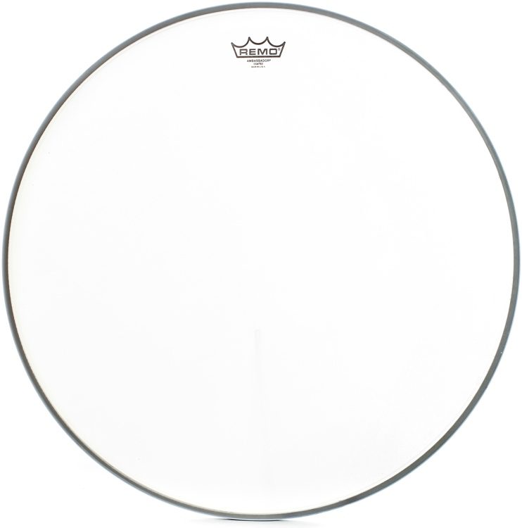 Remo 26 Ambassador White BR-1226-00 de Bombo 26" Ambassador Blanco