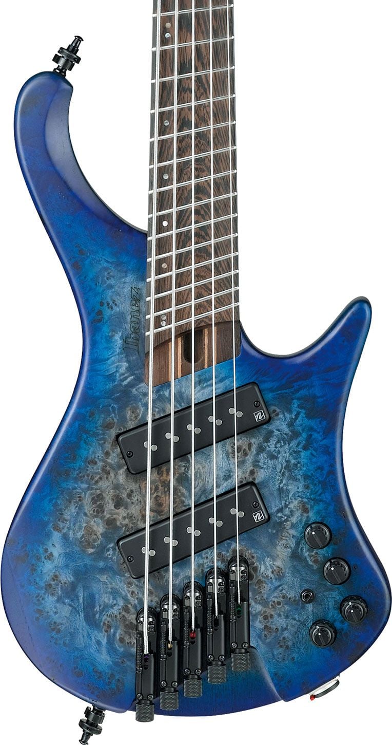 Ibanez EHB1505MS-PLF Bajo Eléctrico 5 Cuerdas Multiescala Pacific Blue Burst Flat EHB1505MSPLF