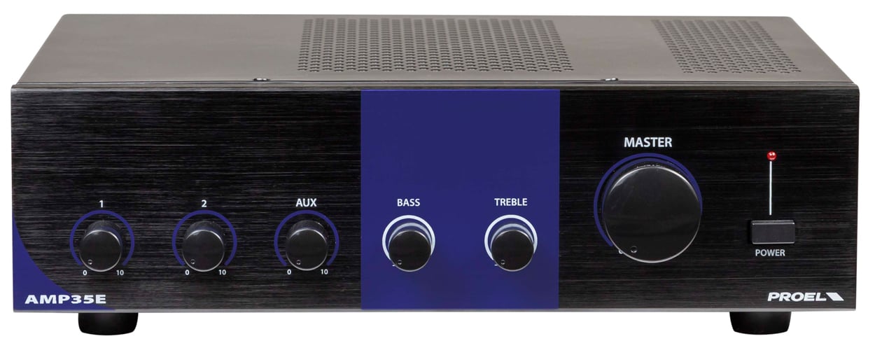 Proel PA AMP35E. Amplificador Compacto 35W PA AMP35E