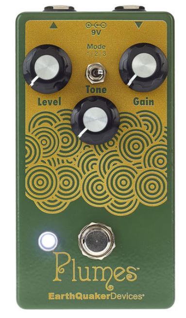 Earthquaker Devices Plumes Pedal Overdrive Plumes