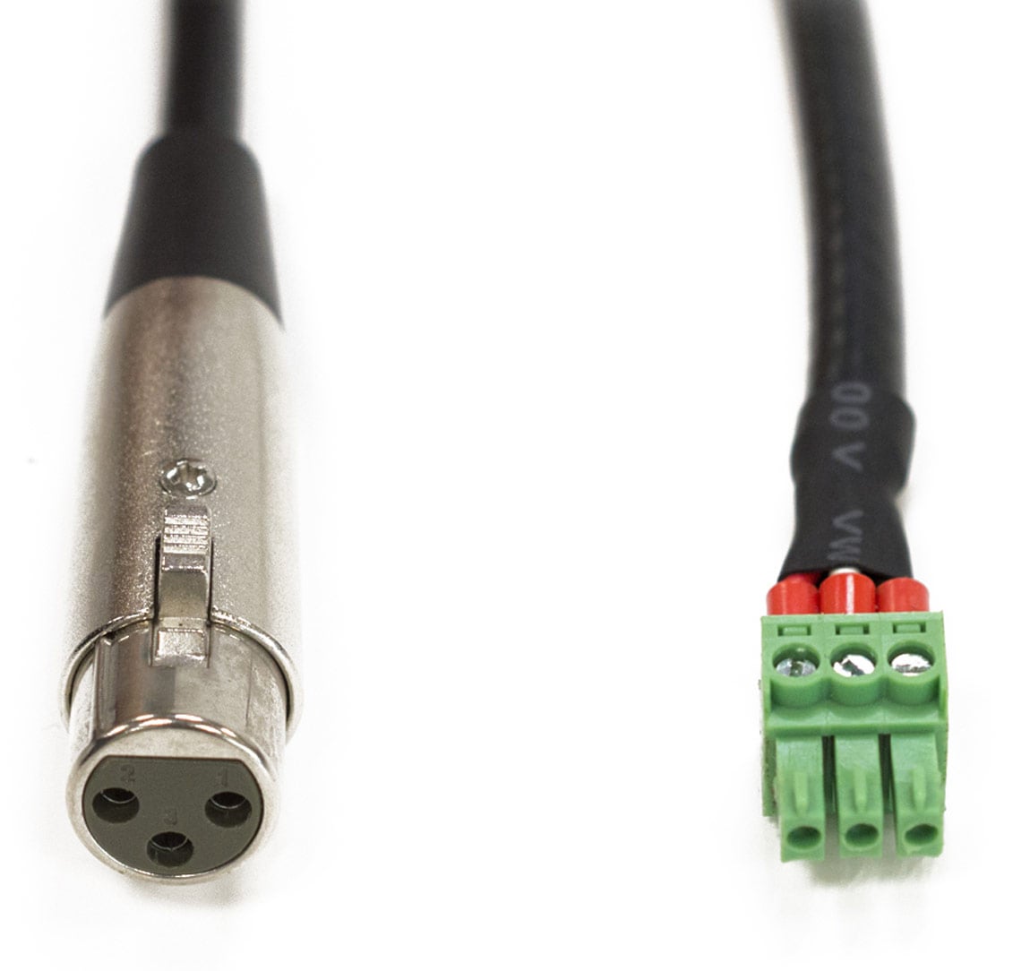 Ecler Cable Euroblock 3 Pines - XLR 0,5 Metros CNXXLRFEB