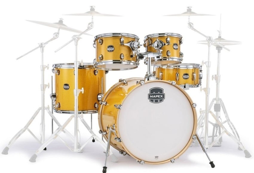Mapex MA529SFYD Mars Sunflower Sparkle Batería Acústica MA529SFYD