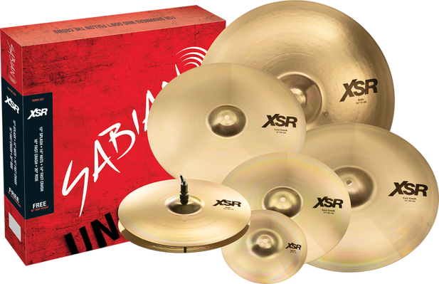 Sabian XSR5007SB XSR Super Set Platos XSR5007SB