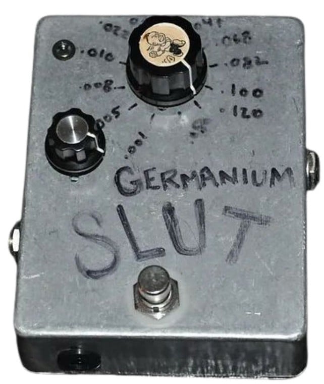 Dirty Boy GERMANIUM SLUT Pedal Guitarra GERMANIUM SLUT