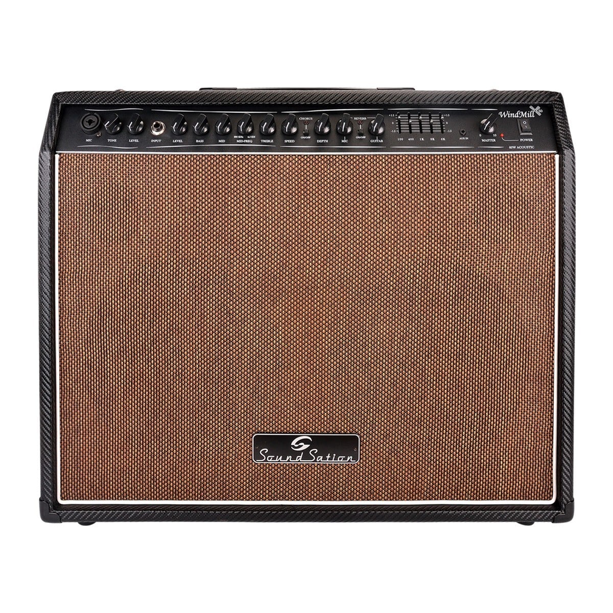 Soundsation Amplificador WINDMILL-60 Combo para guitarra acústica - 60W WINDMILL-60