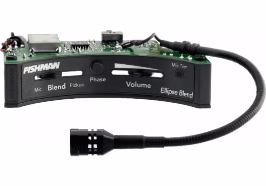 Fishman EFIPROMATEL2 Sistema Ellipse Matrix Blend - Pastilla W/Mic & Preampli EFIPROMATEL2