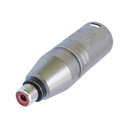 Neutrik NA2 MPMF Adaptador XLR Macho a RCA NA2 MPMF