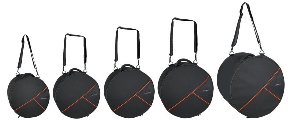 GEWA 231605 Funda Set Batería Premium 22x18, 10x8, 12x9, 16x16, 14x6,5 Pulgadas 231605