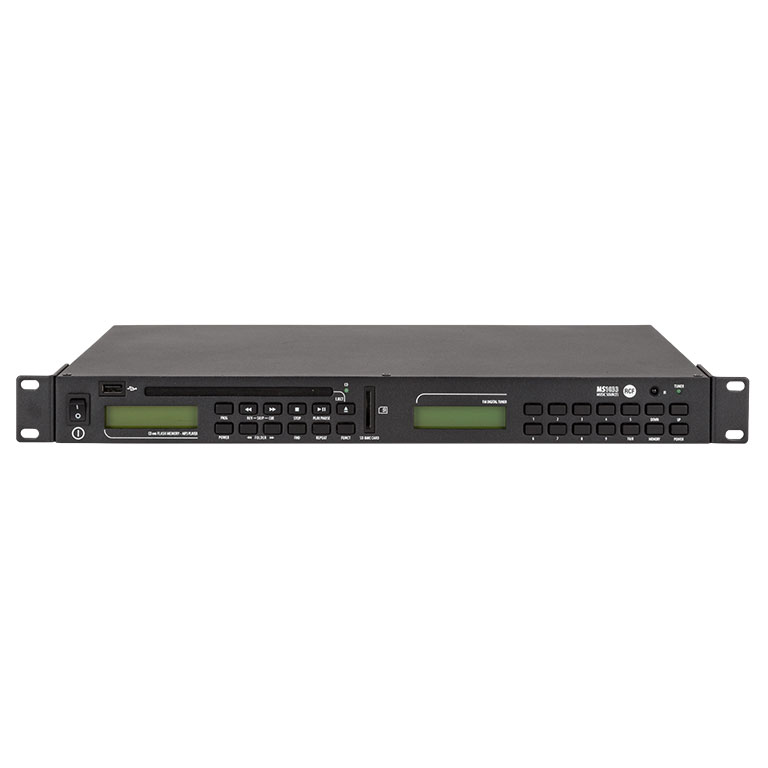 RCF MS 1033 Reproductor CD/MP3 y Radio MS 1033