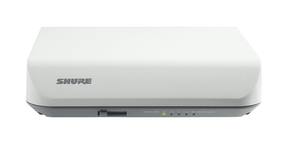 SHURE UA864A Antena de pared direccional 100º conmutable -20,-10,0,+10. 650-952MHz UA864A