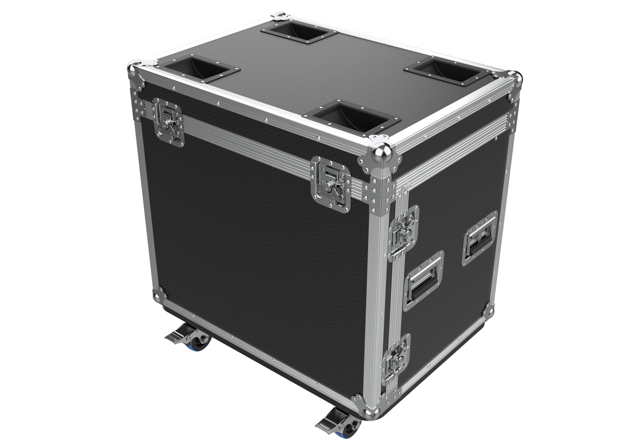 Triton Blue Halley H330 FC Flightcase para 2 Cabezas Moviles Halley H330 FC