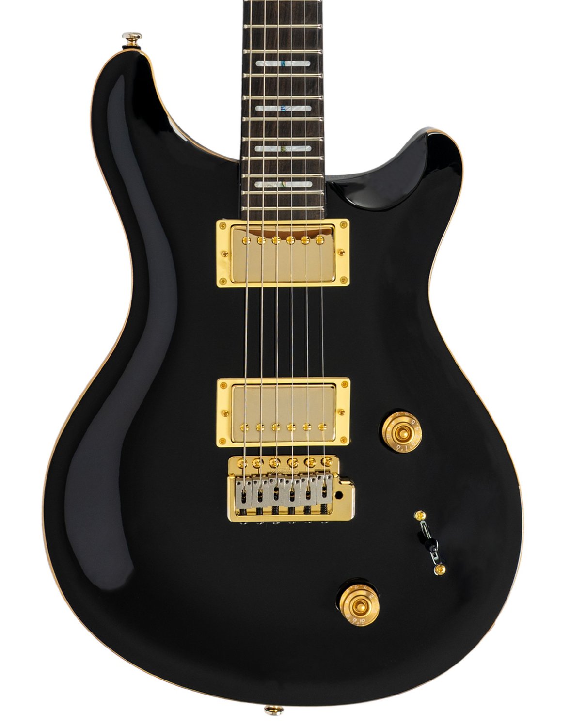 Larry Carlton Q7 Black Guitarra eléctrica Q7 BLACK