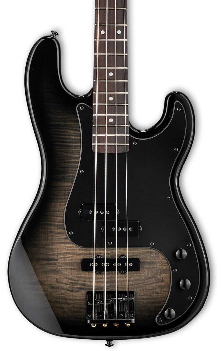 LTD Surveyor-204DX Black Burst Bajo Eléctrico Surveyor-204DX Black Burst