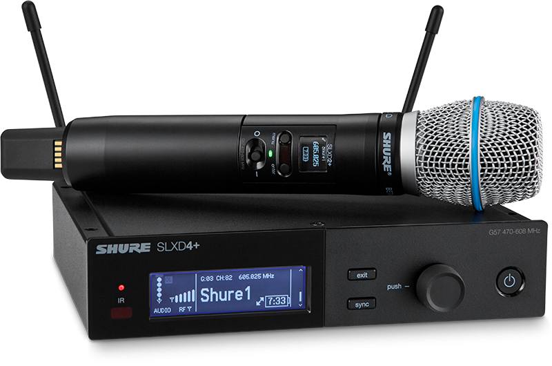Shure SLXD24+ E/BETA87A G65 SLXD24+ E/BETA87A G65