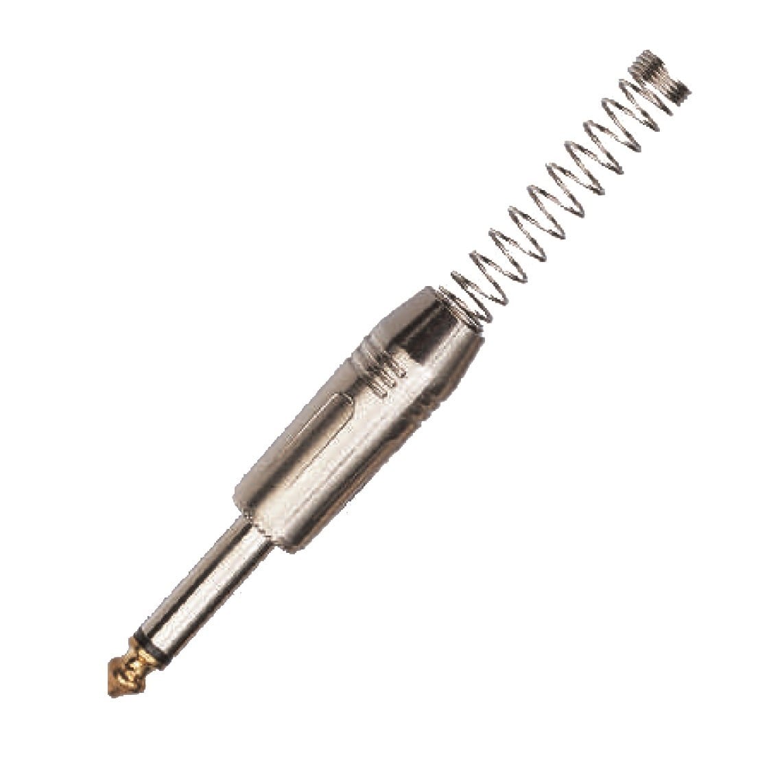 Soundsation Conector metálico SJ06M-B, jack mono de 6,3 mm (caja de 25 unidades) SJ06M-B