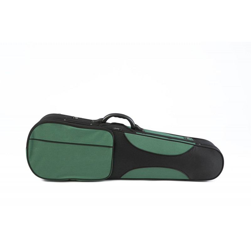 Rapsody Estuche de violín/viola  forma  4/4 - 14\"\" CSV002A 4/4 Green/black Ve ACEVICSV002A44V
