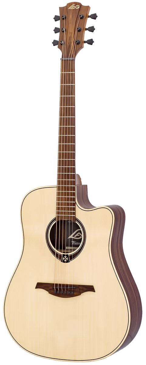 LAG GLAT218DCE Guitarra Acústica Dreadnought Cutaway Tramontane 218 A/E GLAT218DCE