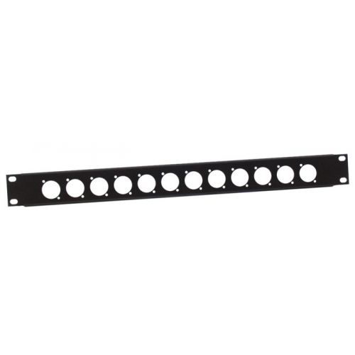 ADAM HALL 872213 Carátula Perforada Para 12 XLR null