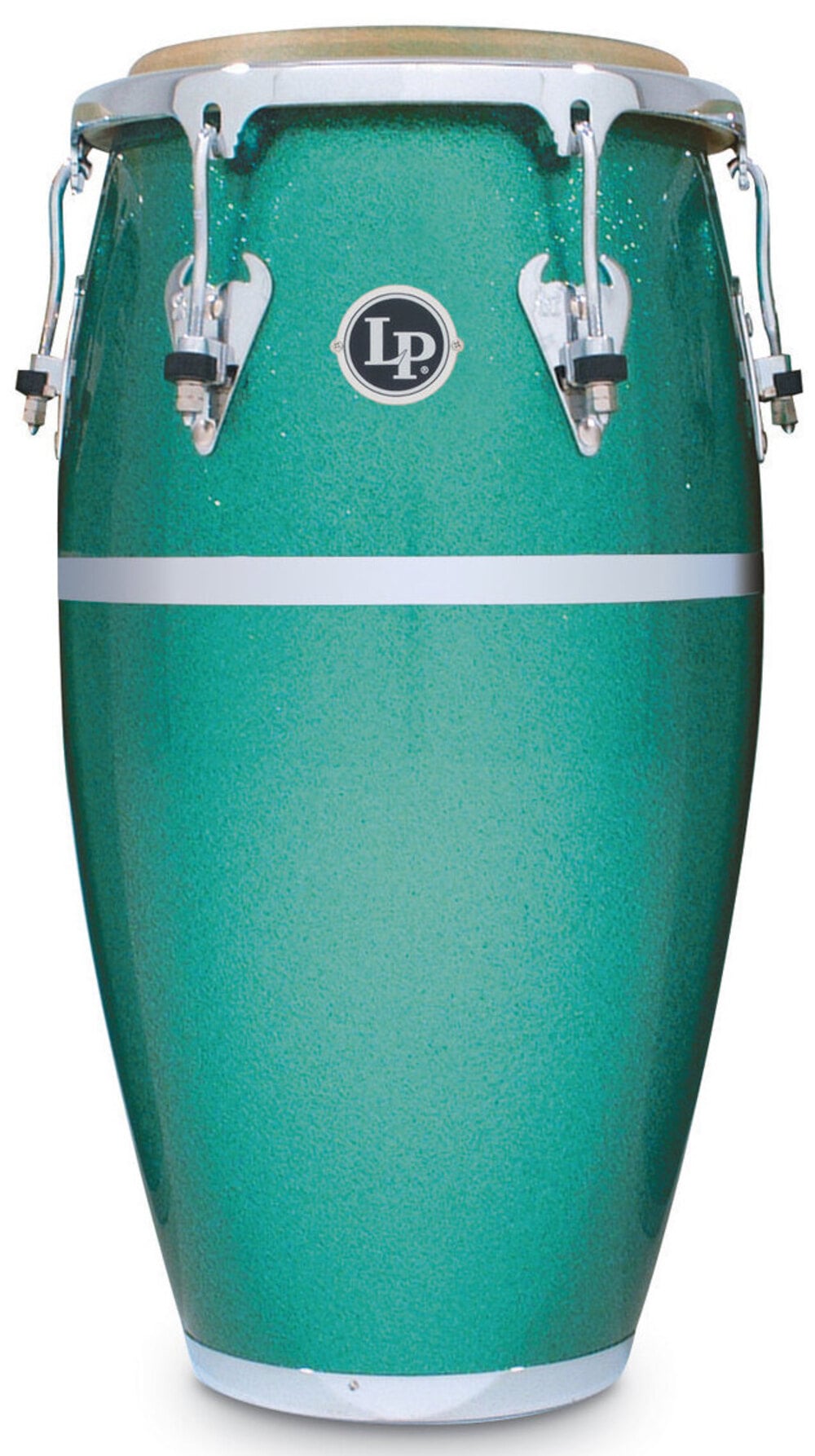 LP M654S-KR Conga Matador Fibra 12,5" Tumba Green Glitter M654S-KR