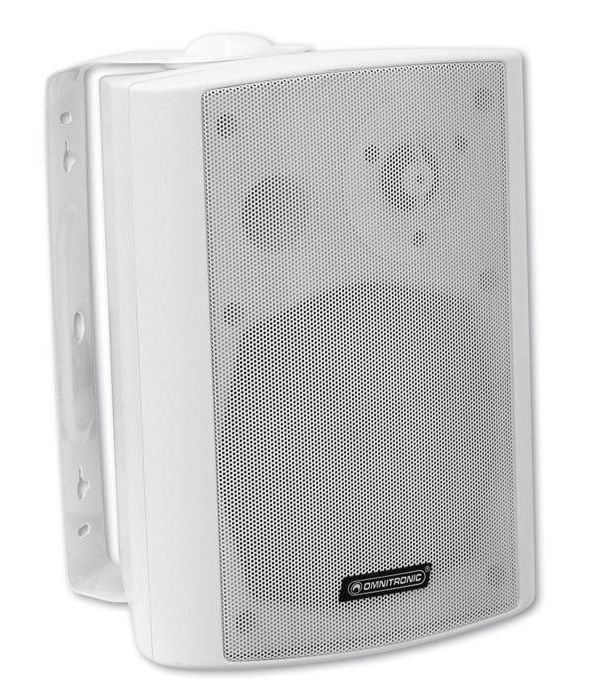Omnitronic WP-5W Altavoz de 2 vías con soporte WP-5W