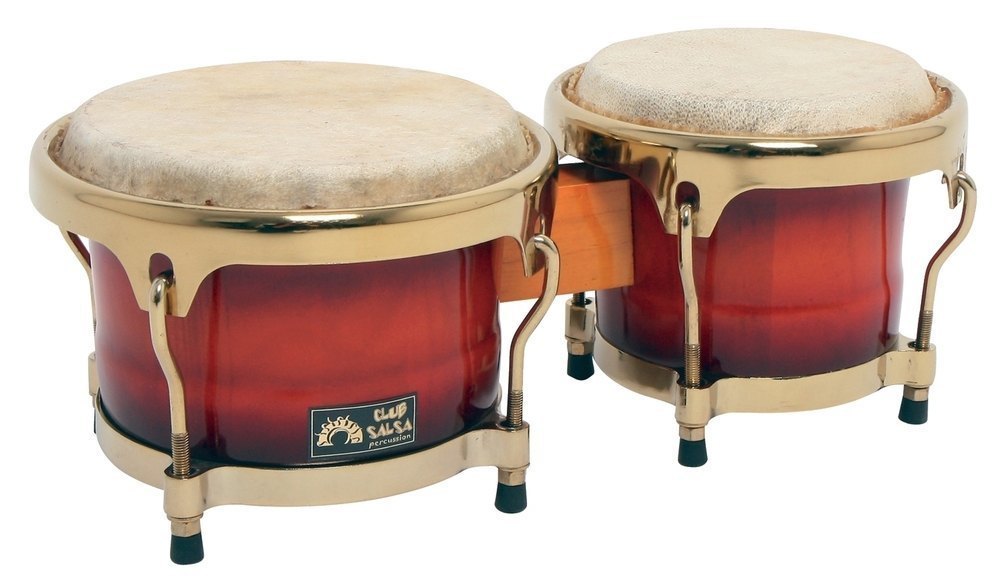 Gewa F826110 Bongo Club Salsa Hardware Cromado F826110
