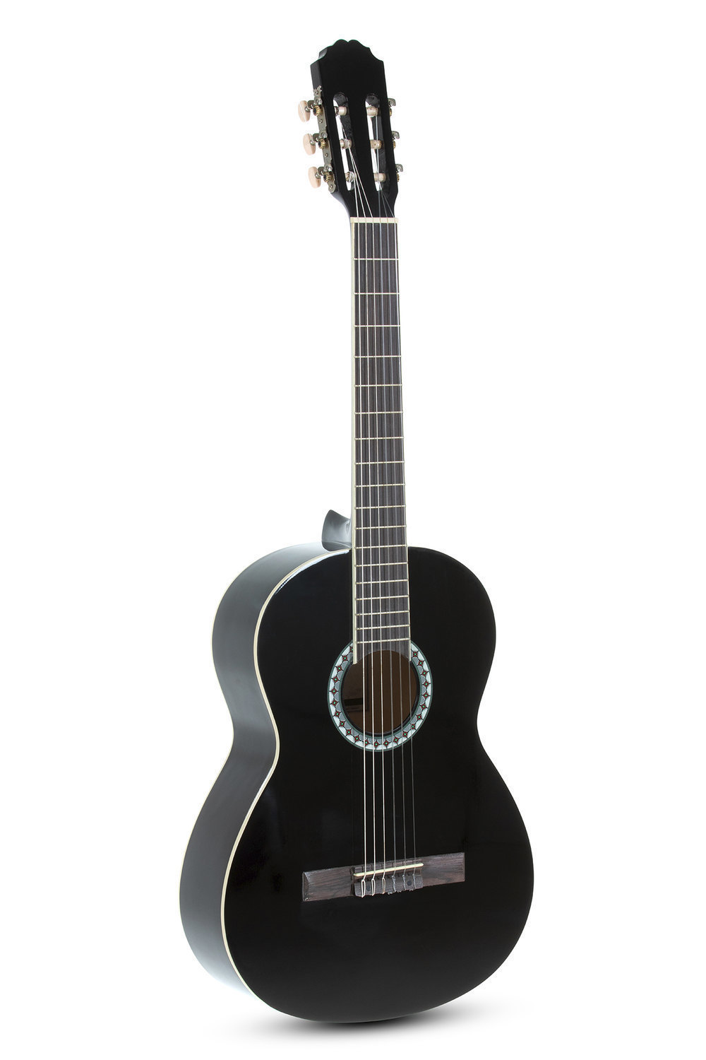 Gewa PS510356 Guitarra Clásica BasicPlus 4/4 Negro PS510356