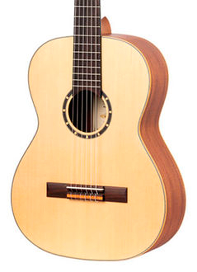 Ortega R121-7/8-L. Guitarra Clásica para Zurdos + Funda R121-7/8 L