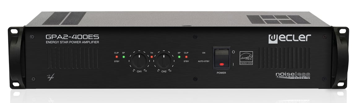 Ecler Amplificador Estéreo de Alto Rendimiento GPA2-400ES