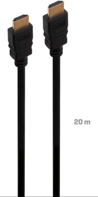 Fonestar 7904K-20 Cable HDMI 2.0. UHD 4K 60Hz. 18 Gbps. CCS. 26+28 AWG. 20 m. 7904K-20