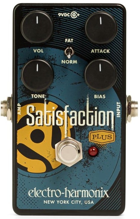 Electro Harmonix Satisfaction Plus Fuzz Pedal Guitarra SATISFACTION PLUS FUZZ PEDAL