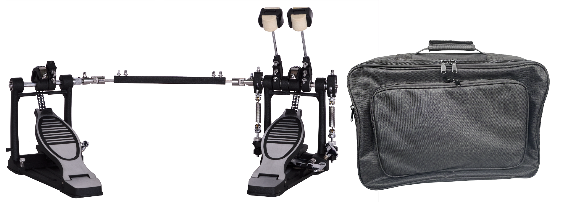 Jinbao Pedal Doble De Bombo Con Funda P6AB