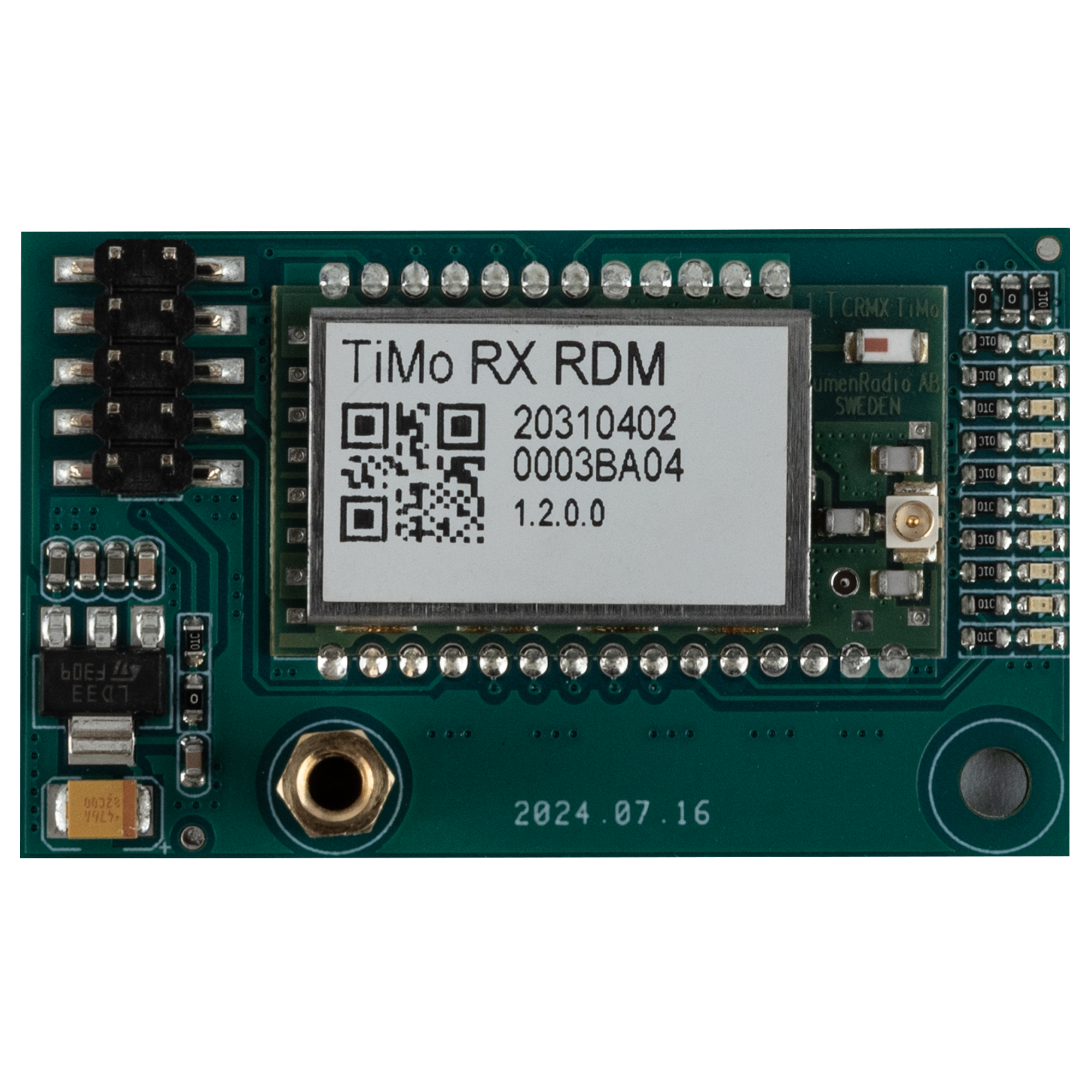 Showtec Wireless Receiver Module for Polar 740 CRMX, W-DMX G3 and G4 40107