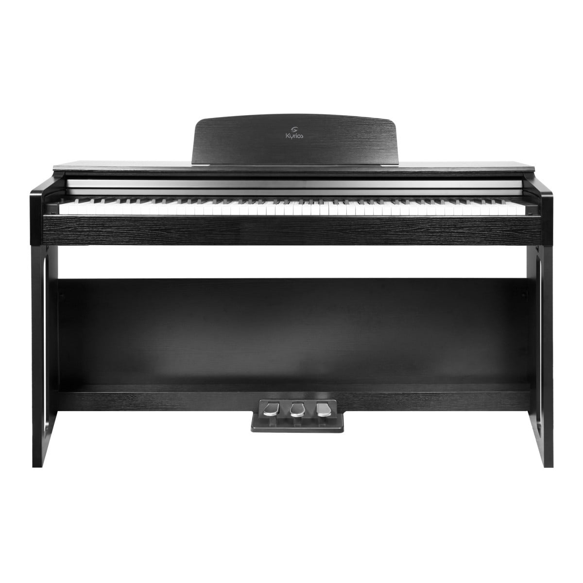 Soundsation Piano digital doméstico KYRIOS BK con teclas de acción de martillo. KYRIOS BK