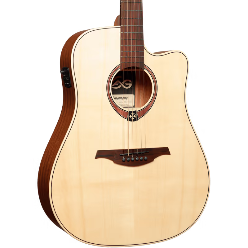 LAG GLAT70DCE-NAT Guitarra Acústica Dreadnought Cutaway Tramontane 70 A/ GLAT70DCE-NAT