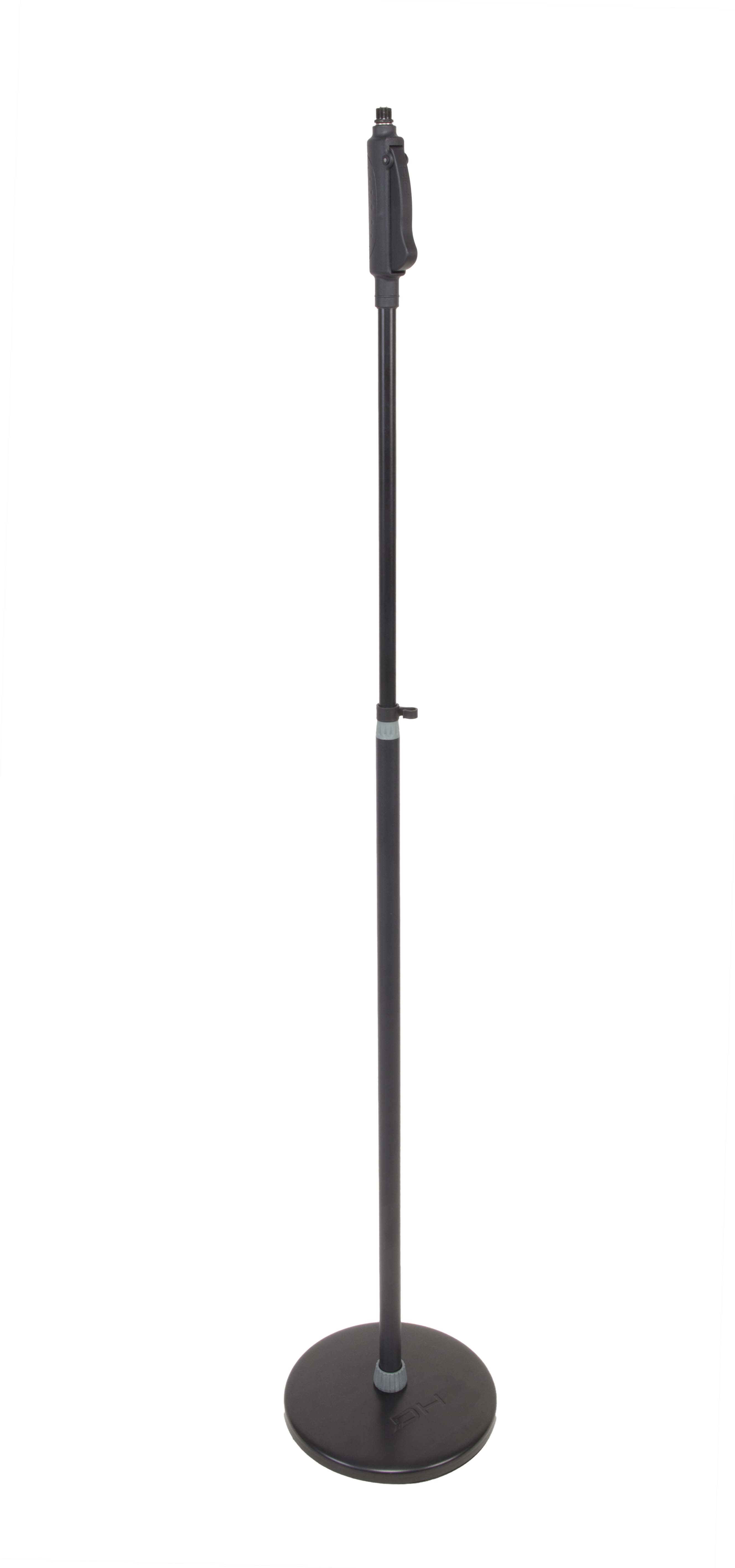DIE HARD DHPMS10 Soporte de micrófono recto profesional con base de acero prov DHPMS10